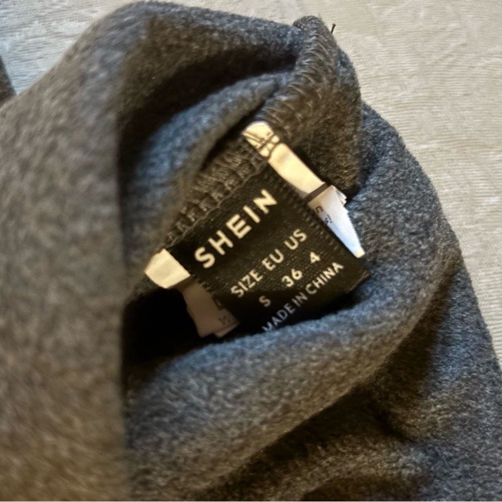 SHEIN Charcoal Trousers - Picture 4 of 4